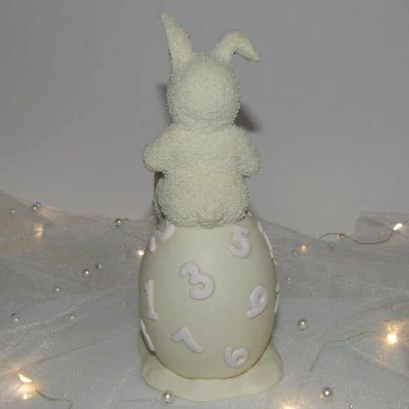 1997 Dept 56 Springtime Stories Snowbunnies Counting The Days 'Till Easter Figur - Picture 5 of 8